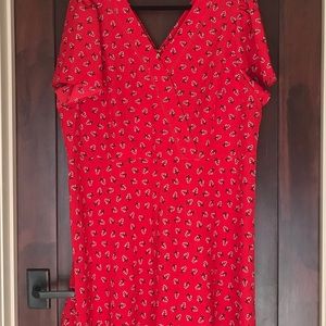 Draper James red dress